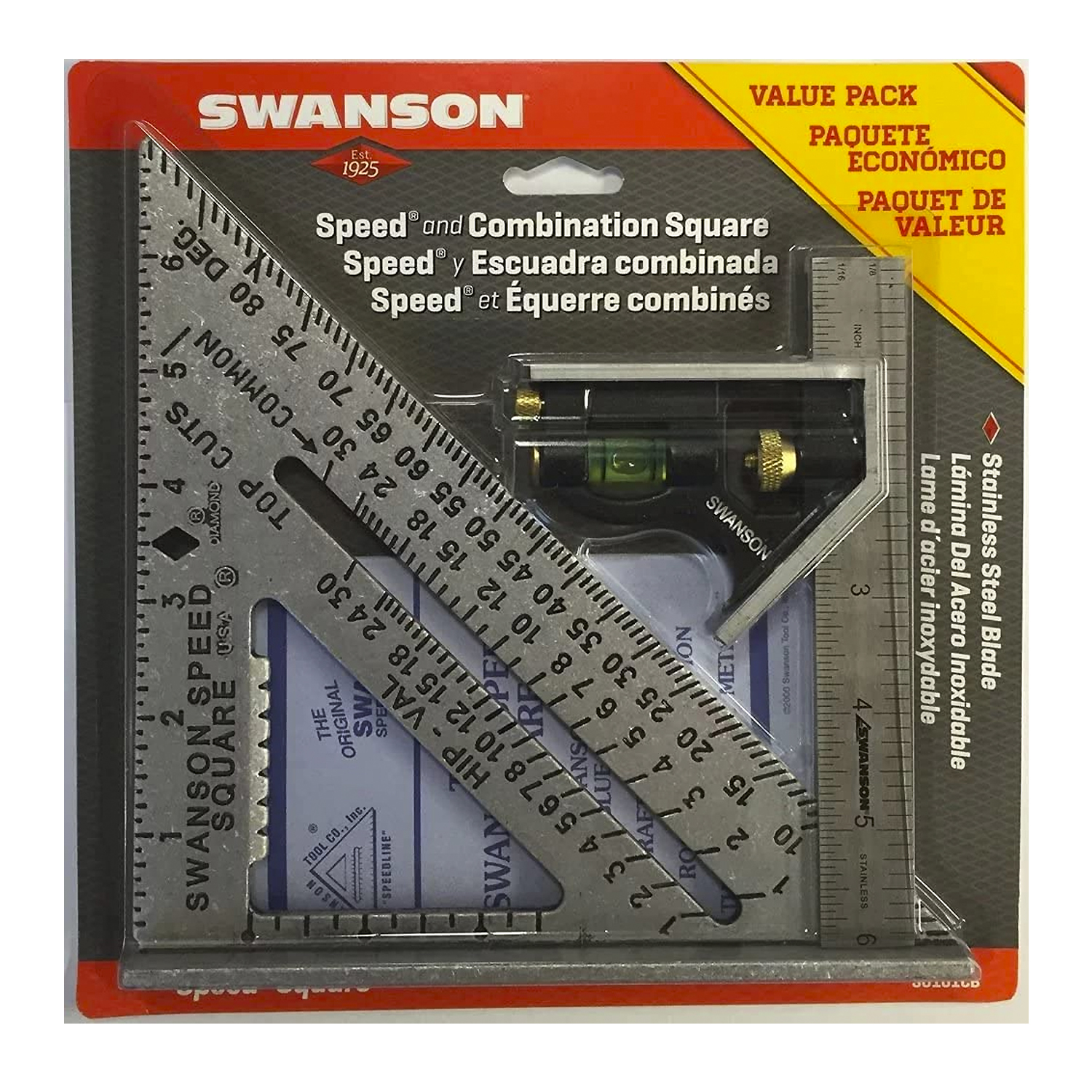 Escuadra Rápida y Combinada Swanson S0101CB