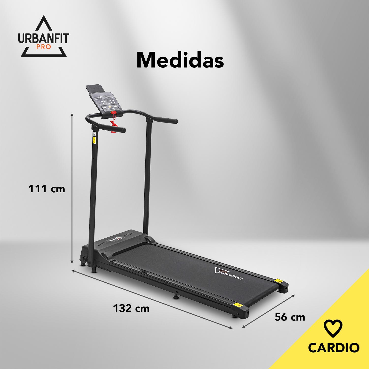 Caminadora UrbanFit Pro 1.25HP Eléctrica Bluetooth TM03F