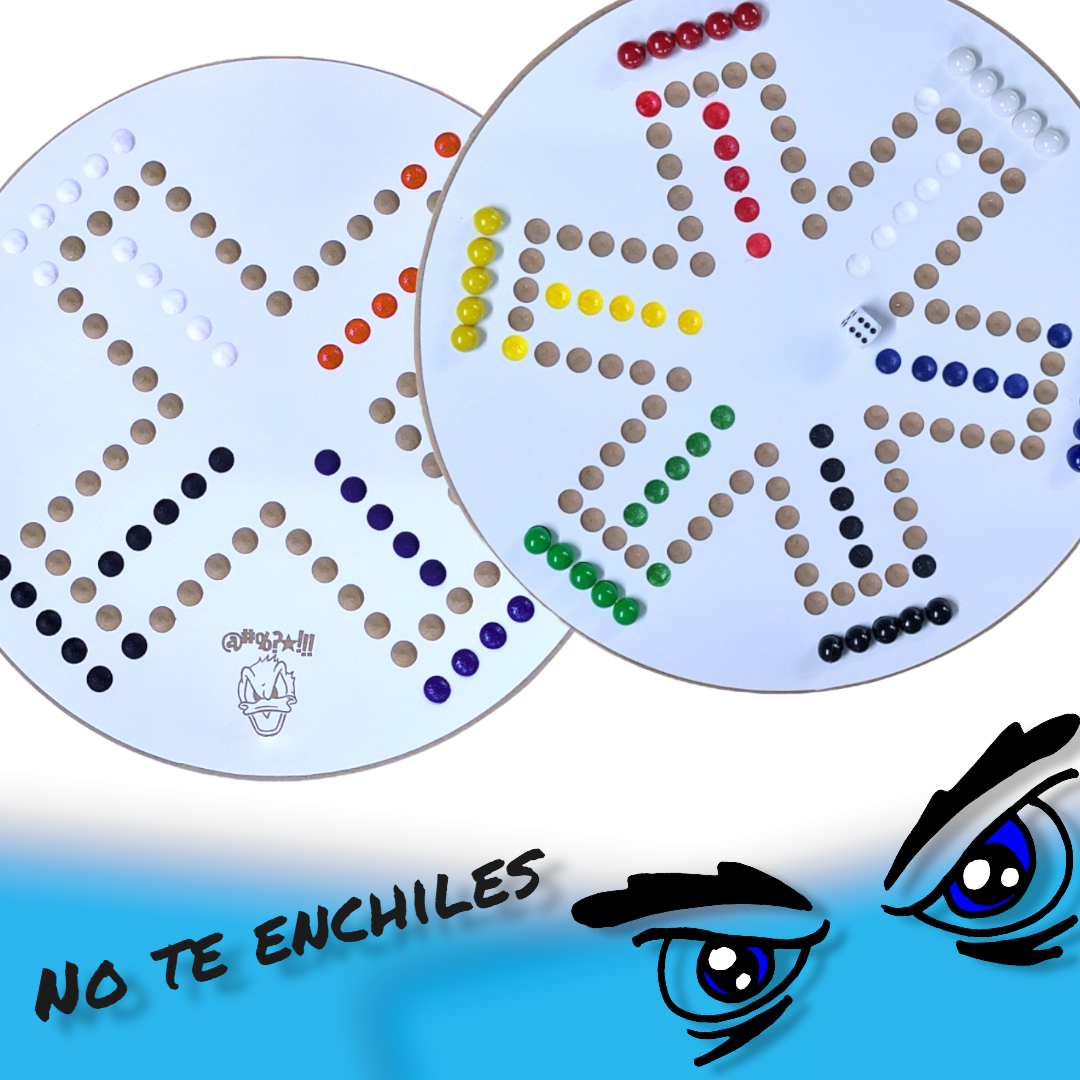 Juego de mesa No te enchiles para 4 y 6 Jugadores No te enchiles y juega con Familia y amaogos