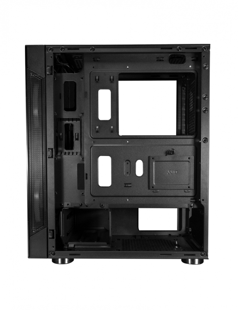 Gabinete Gamer Balam Rush Kraken Media Torre Atx Micro Atx y Mini Itx Negro