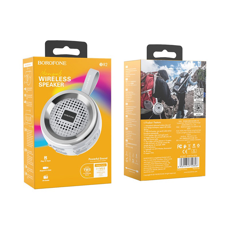 Bocina Bluetooth Portátil Colgante 2 Hrs De Música Wireless