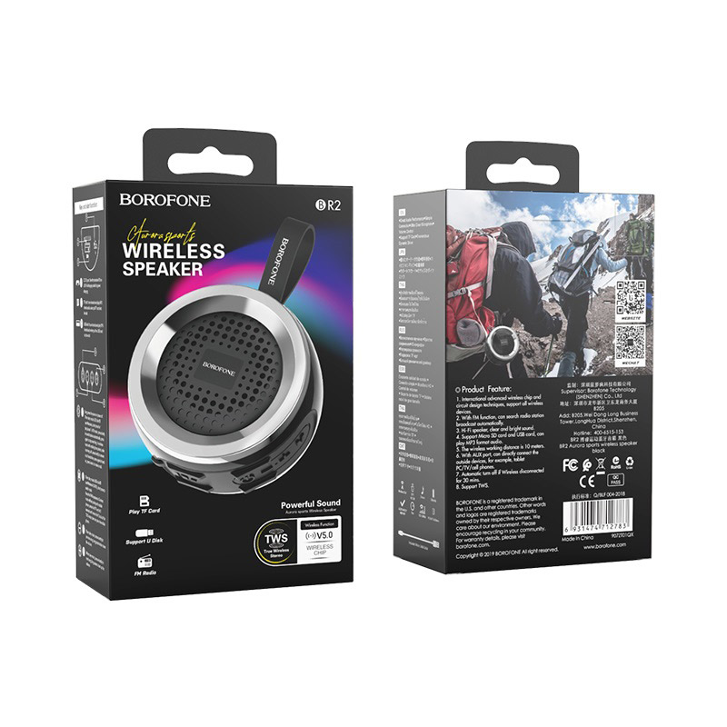 Bocina Bluetooth Portátil Colgante 2 Hrs De Música Wireless