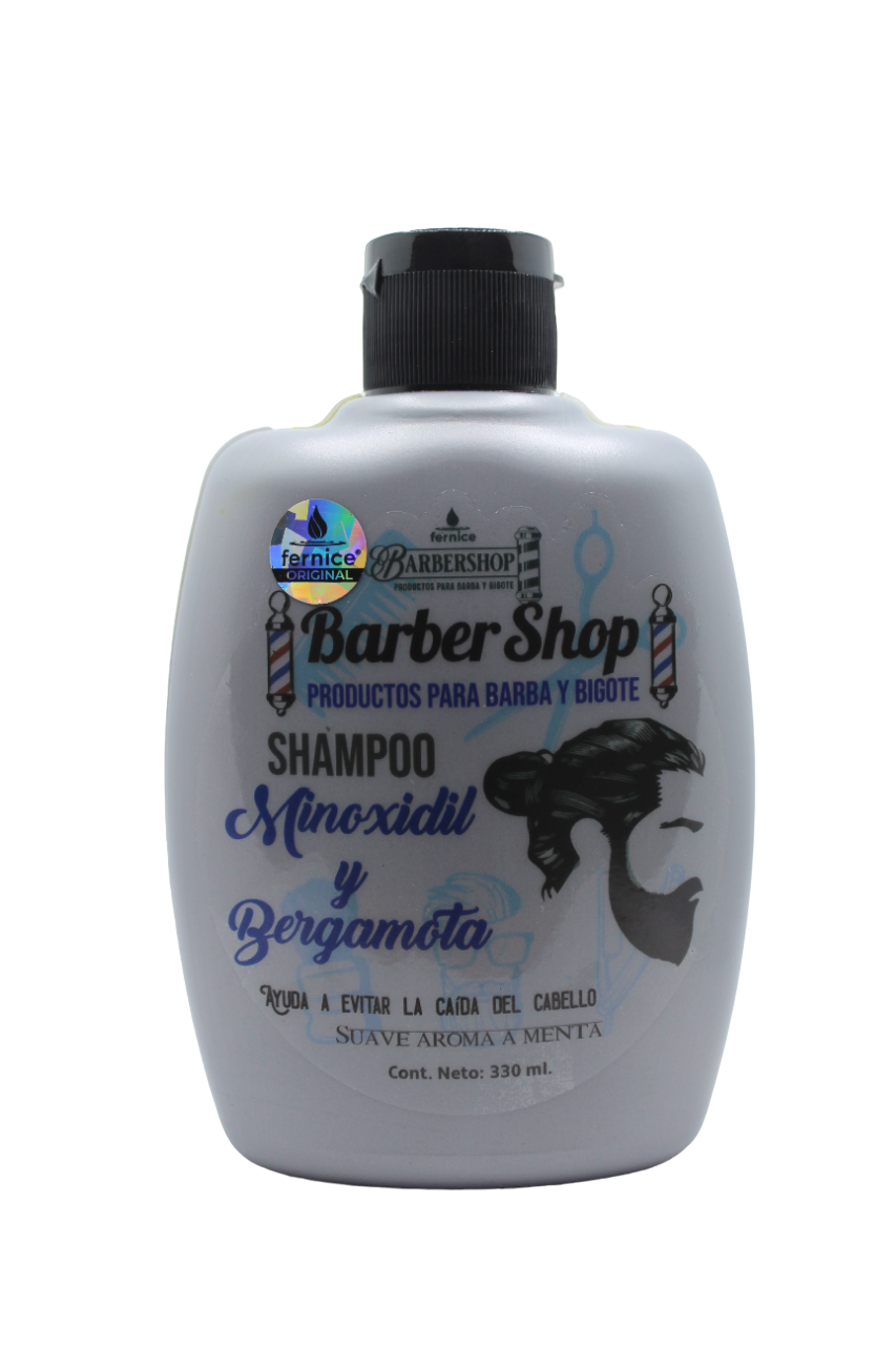 Shampoo Minoxidil Y Bergamota. 330 ml