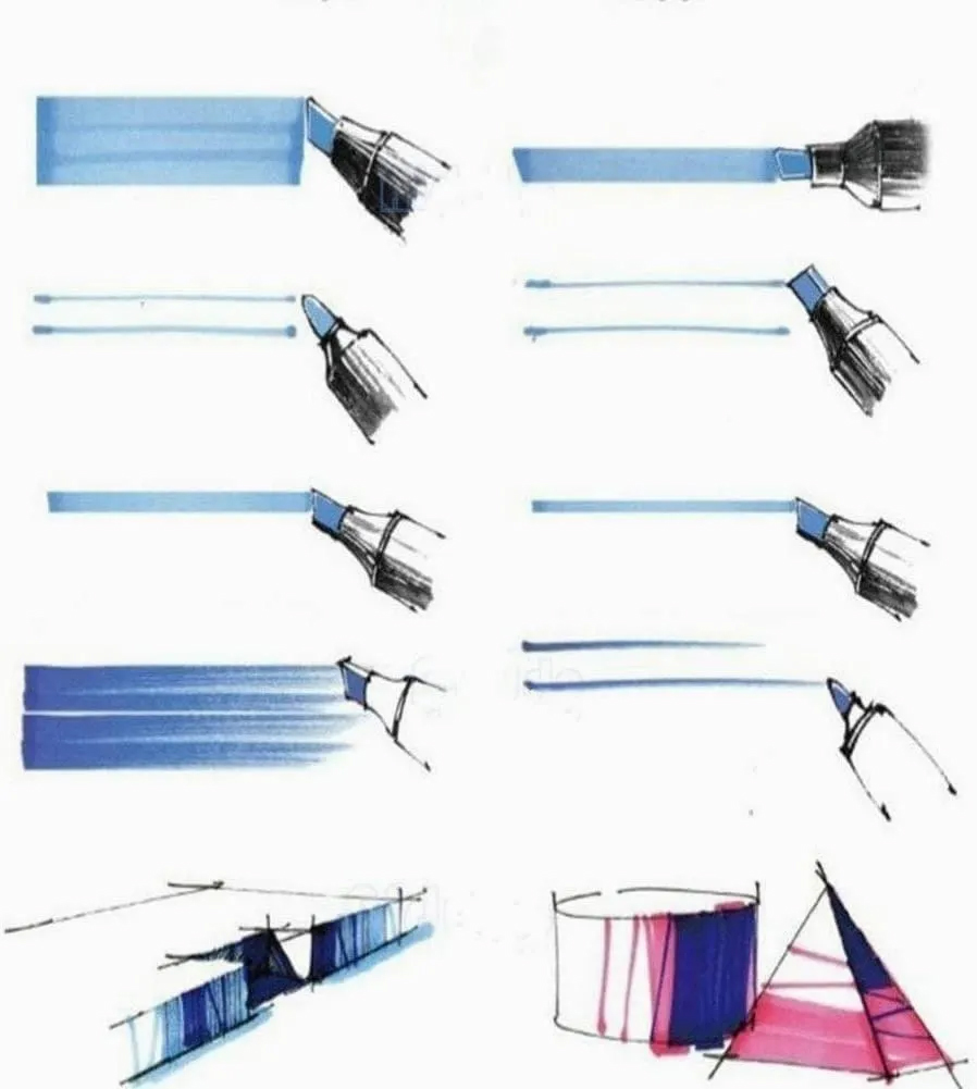 Marcadores Doble Punta Plumones Punta Pincel Kit 60 Colores littering