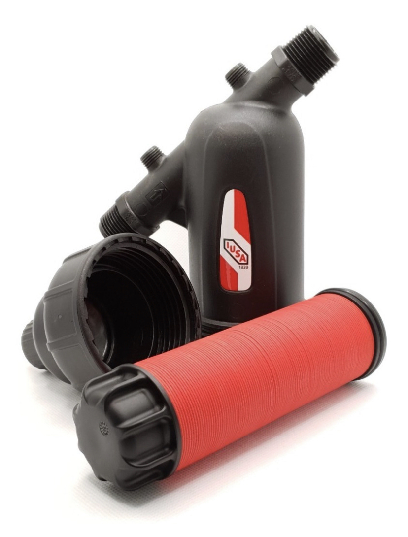 Filtro De Agua Lavable De Discos Iusa 80 Litros / Minuto