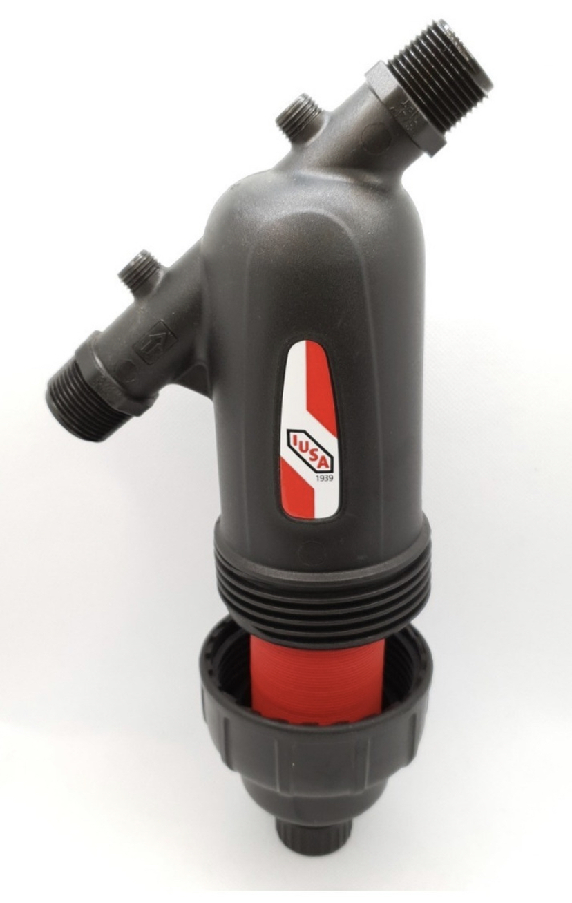 Filtro De Agua Lavable De Discos Iusa 80 Litros / Minuto