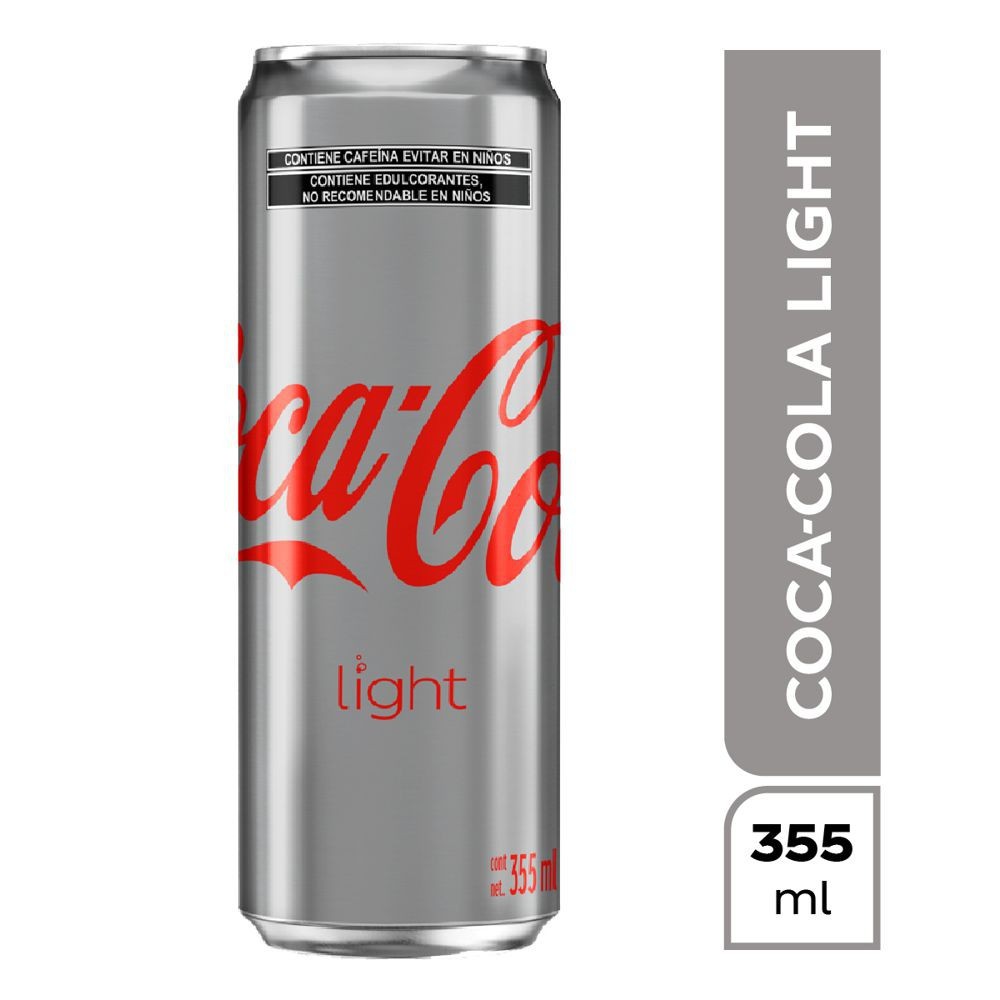 Coca Cola Light Paquete De 24 Latas De 355ml