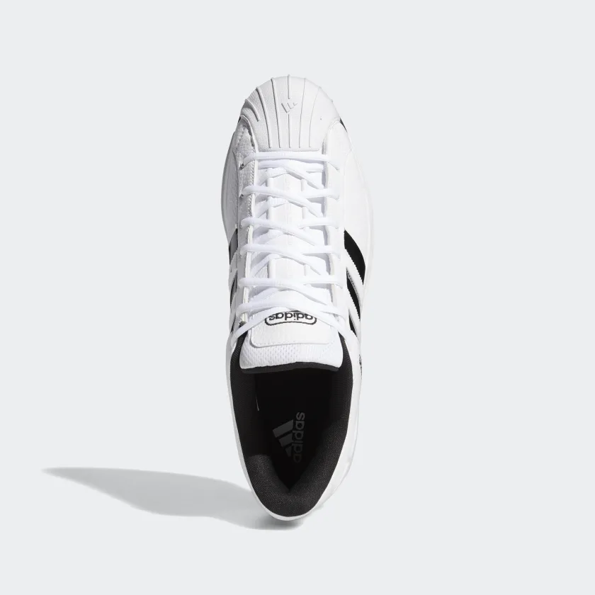 Tenis Adidas Pro Model 2G Blanco Negro de Caballero
