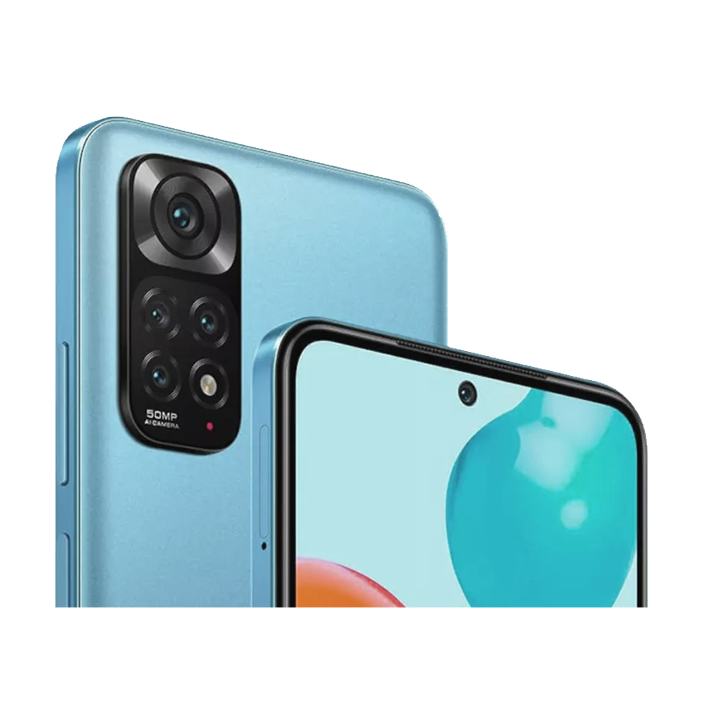 Celular Xiaomi Redmi Note 11 Ram 6GB Almacenamiento 128GB - Azul + Audifonos