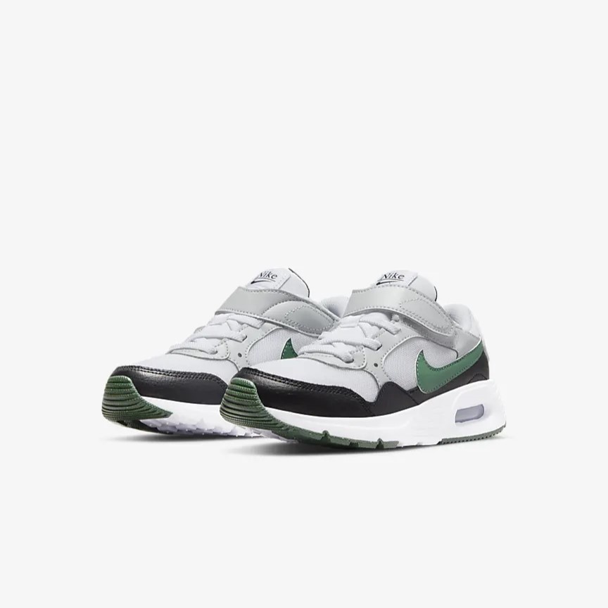 Tenis Nike Air Max SC Gris Negro Verde de Niños