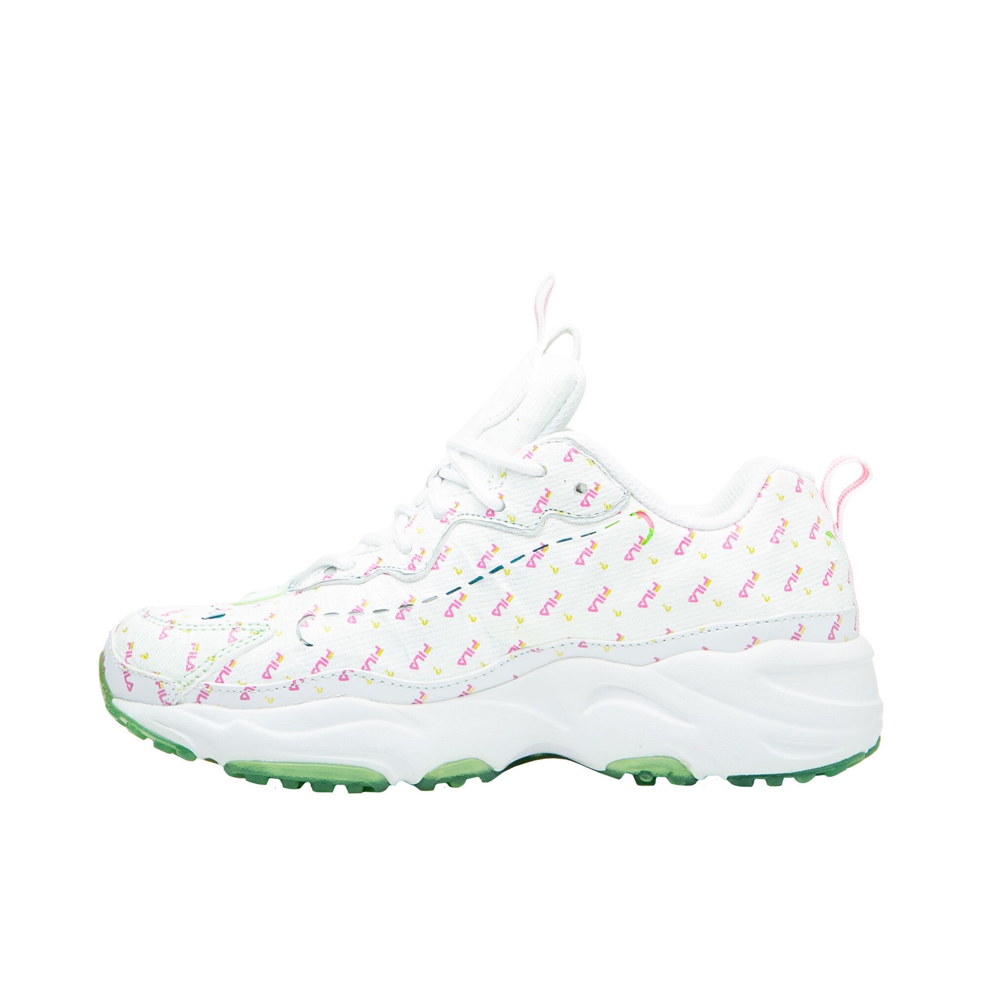 Tenis Fila Ray Tracer Away Blanco Colores de Dama Original