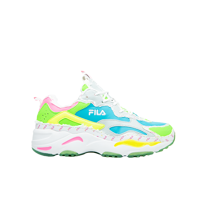 Tenis Fila Ray Tracer Away Blanco Colores de Dama Original