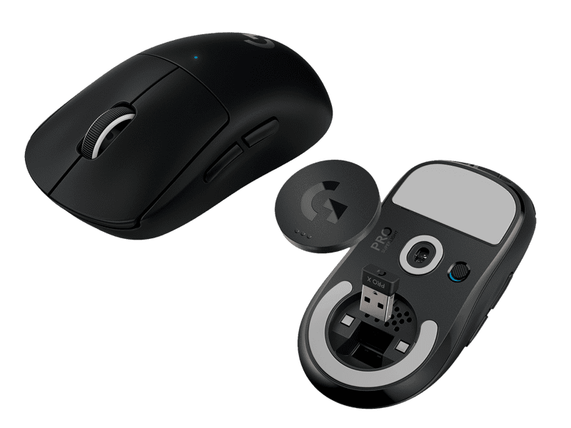 Mouse Logitech Gamer Pro x Superlight Negro Inalámbrico USB Lightspeed 25600 DPI 1Ms Botones Programables 63G Windows Macos 910-005879