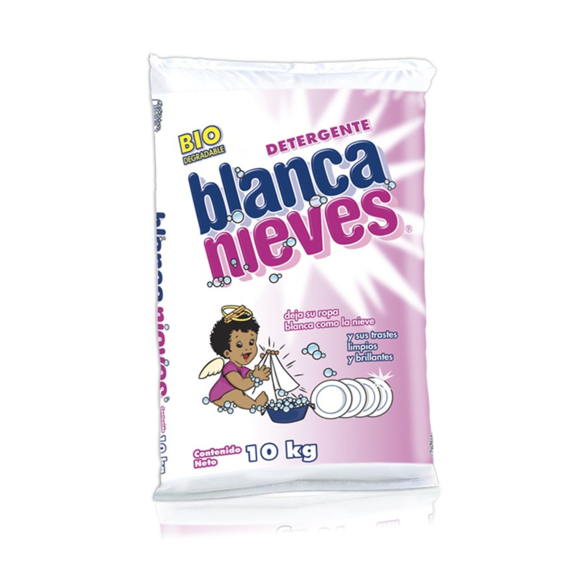Detergente Para Ropa Blanca Nieves 10kg