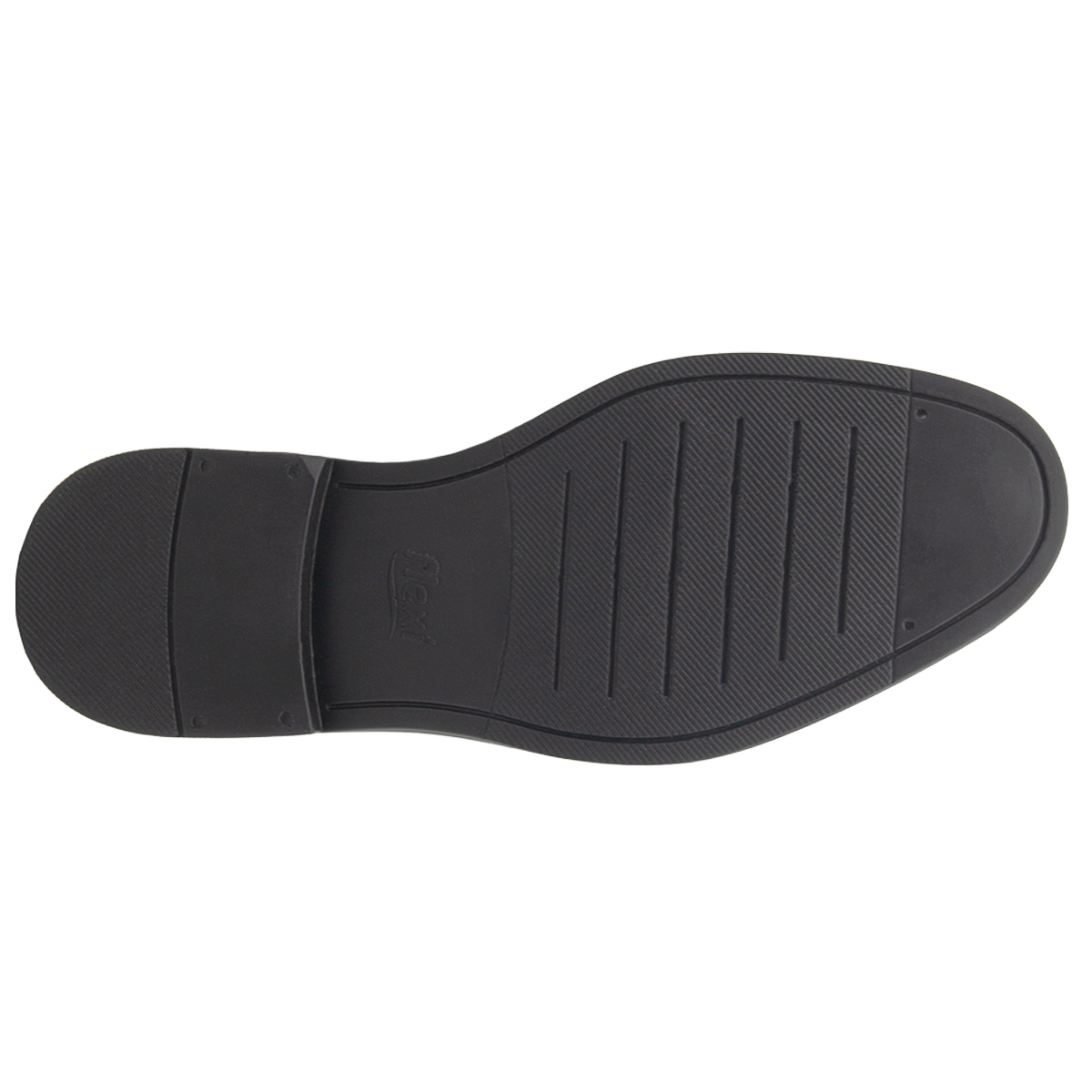 Zapato Caballero Derby Flexi Piel Café De Vestir 25-28