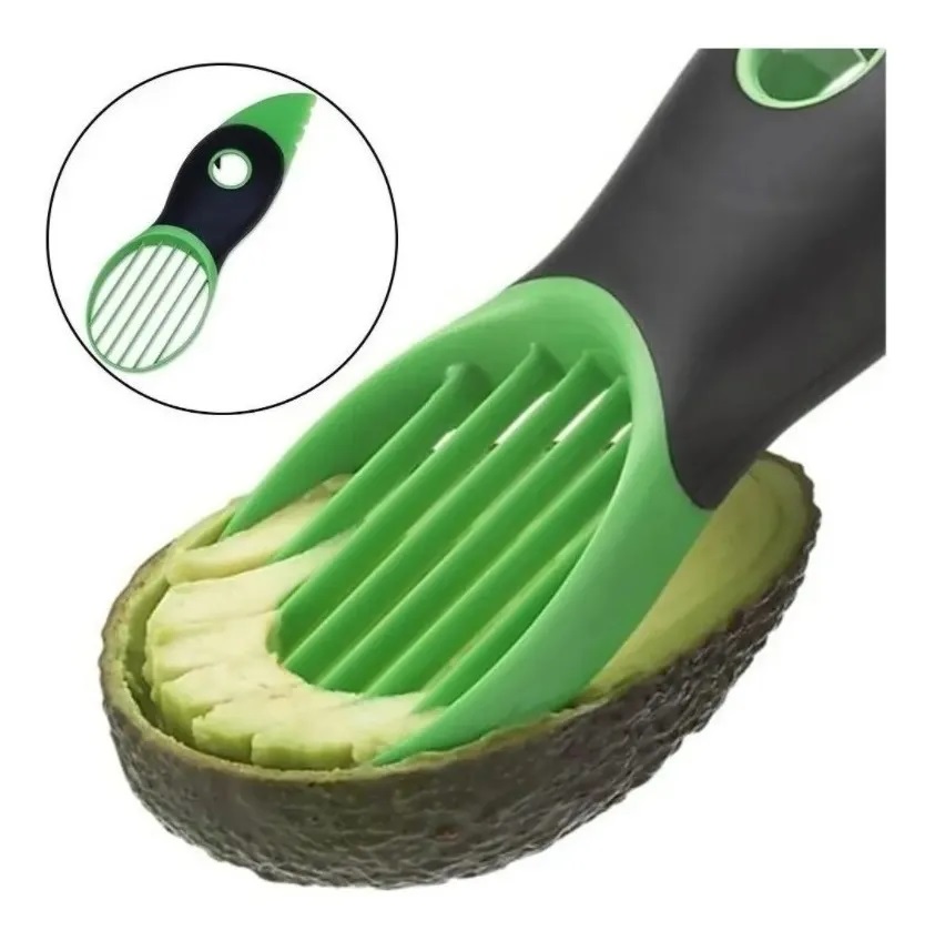 3 En 1 Pelador Rebanador Cortador De Aguacate Juliana Cocina