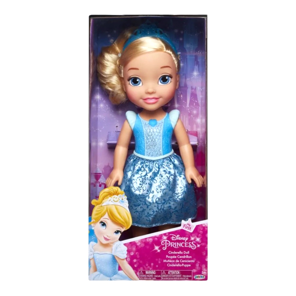 Muñeca Infantil Princesa Cenicienta Original 35 Cm Disney