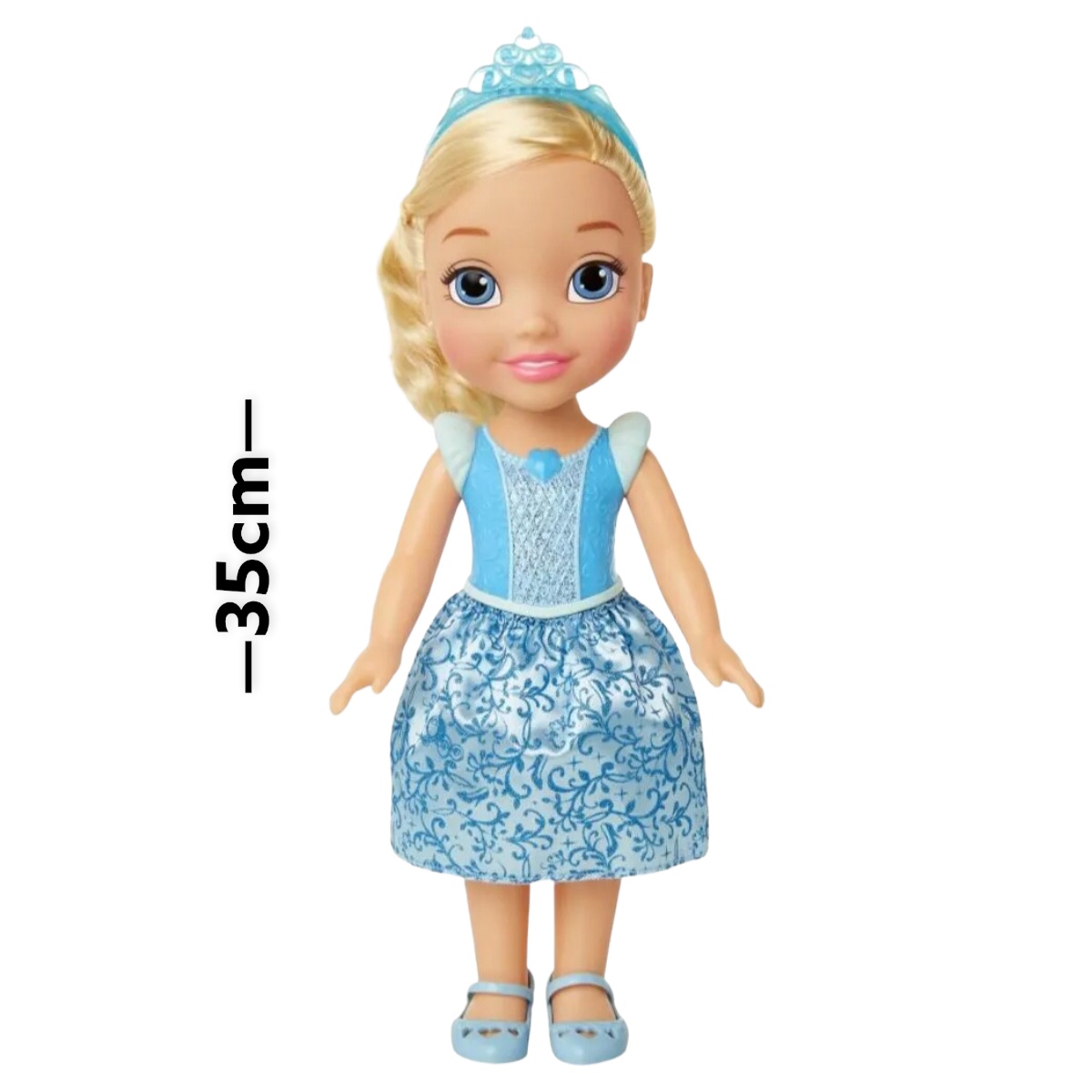 Muñeca Infantil Princesa Cenicienta Original 35 Cm Disney