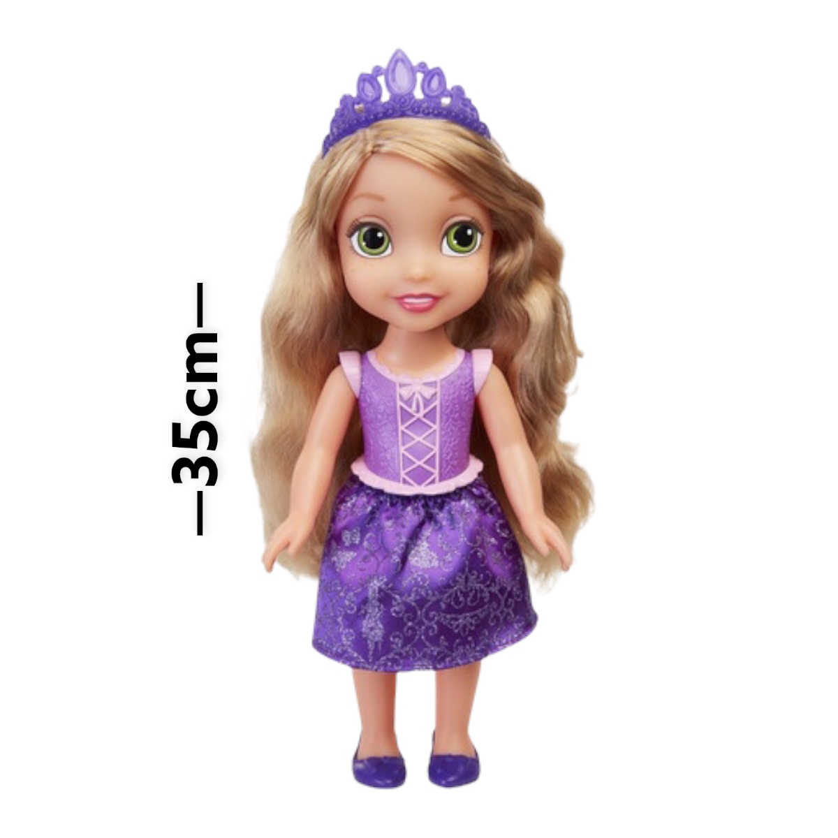 Muñeca Infantil De Colección Rapunzel Disney Original 35 Cm