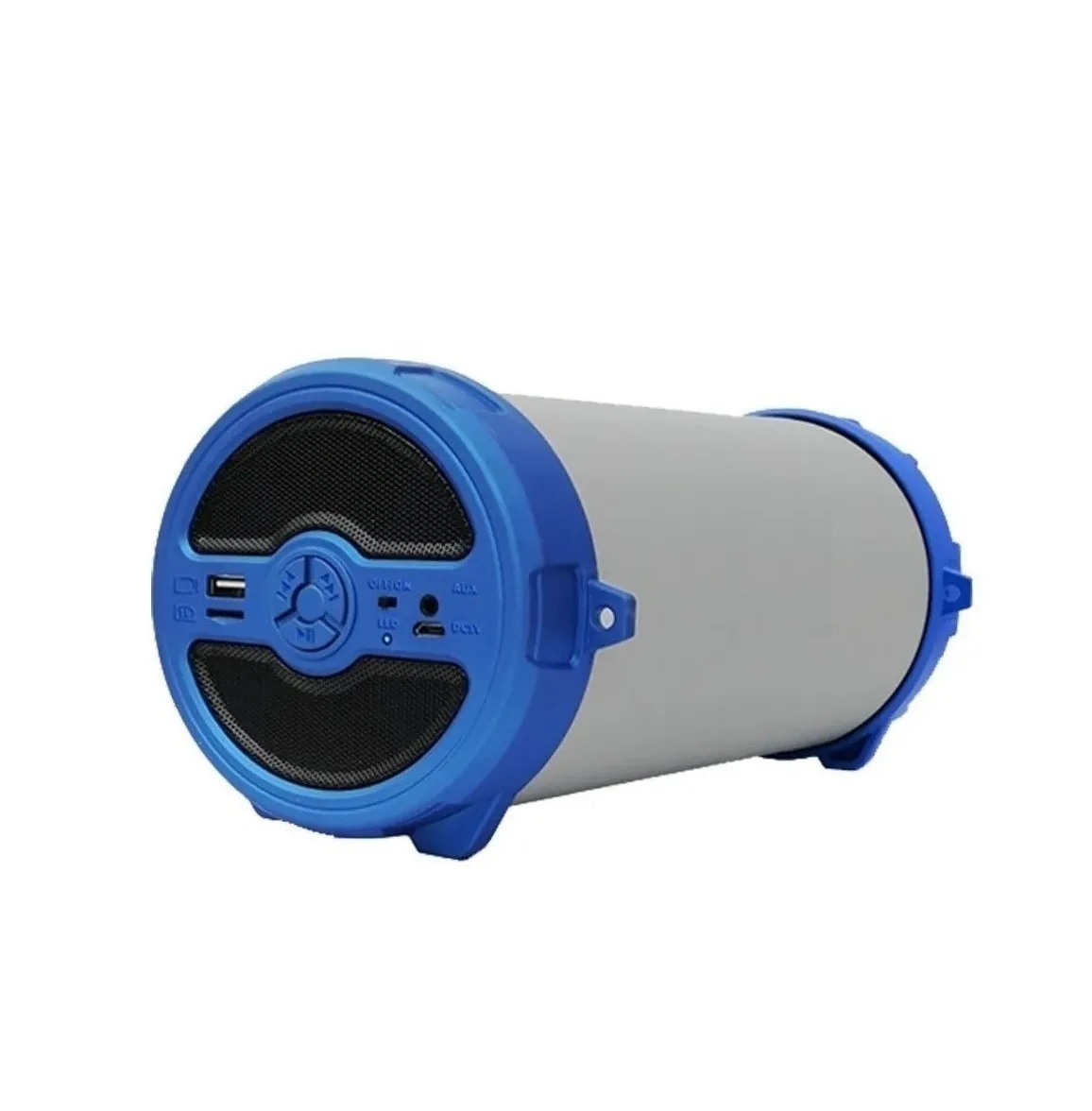 Bocina Bazooka BT228 con bluetooth azul
