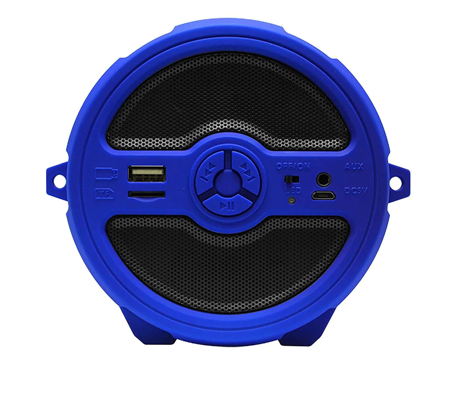 Bocina Bazooka BT228 con bluetooth azul