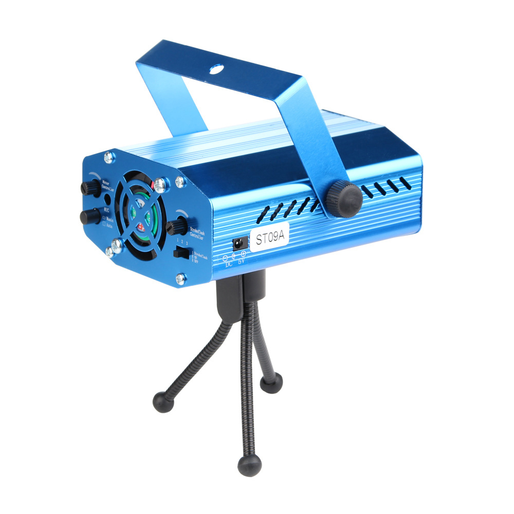 Proyector Láser Luces Led Navideñas Con Base DP-1028