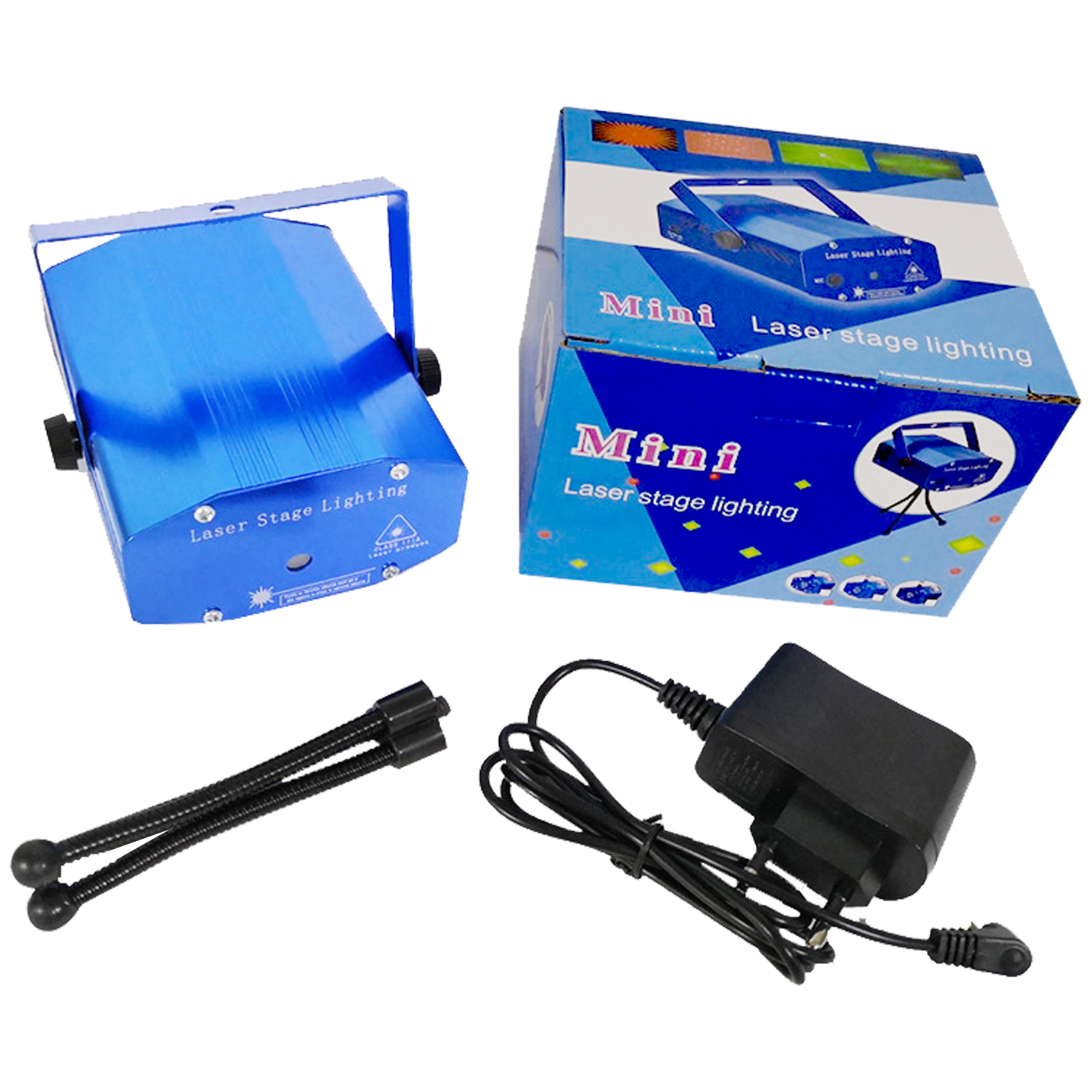 Proyector Láser Luces Led Navideñas Con Base DP-1028