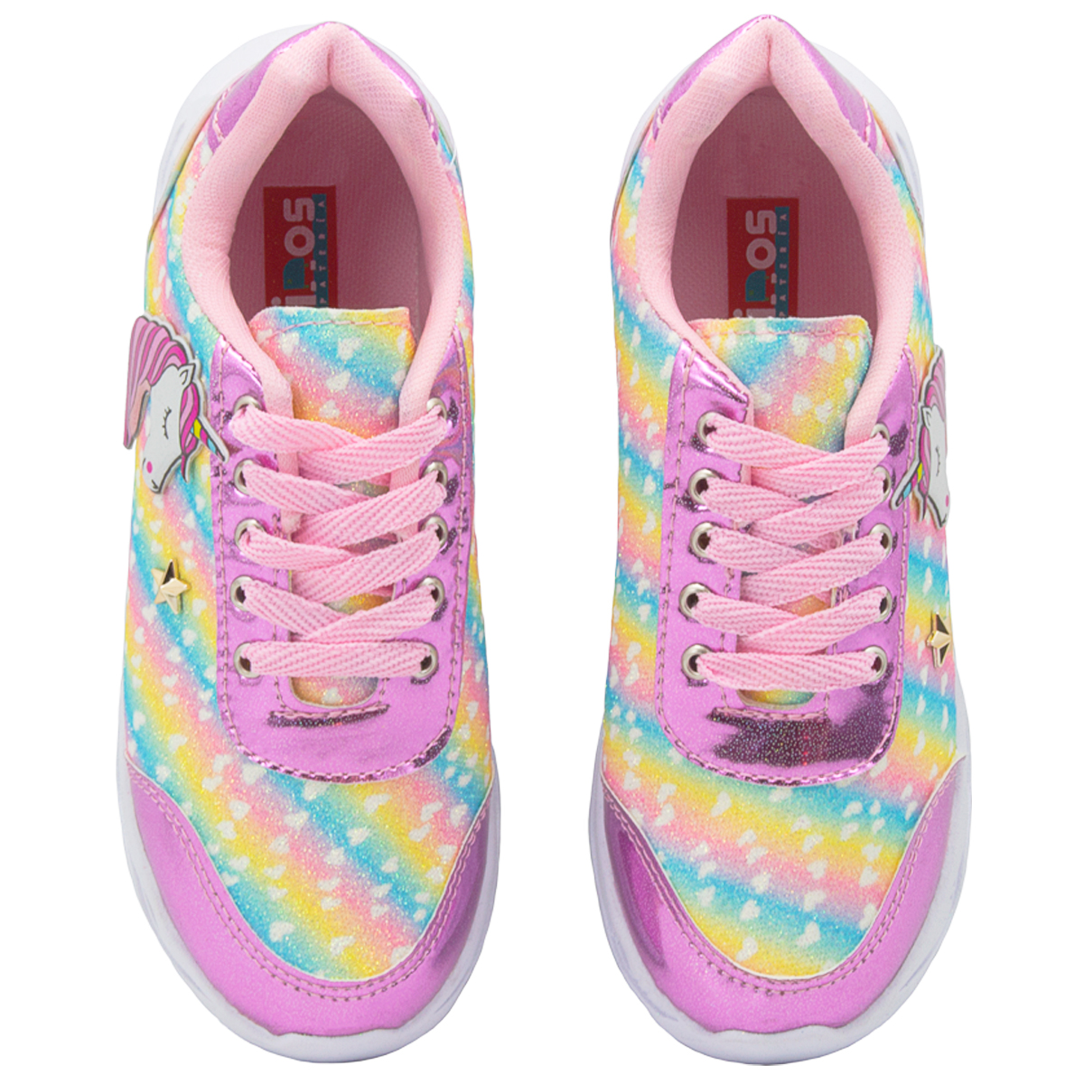 Tenis de cheap unicornio con luz