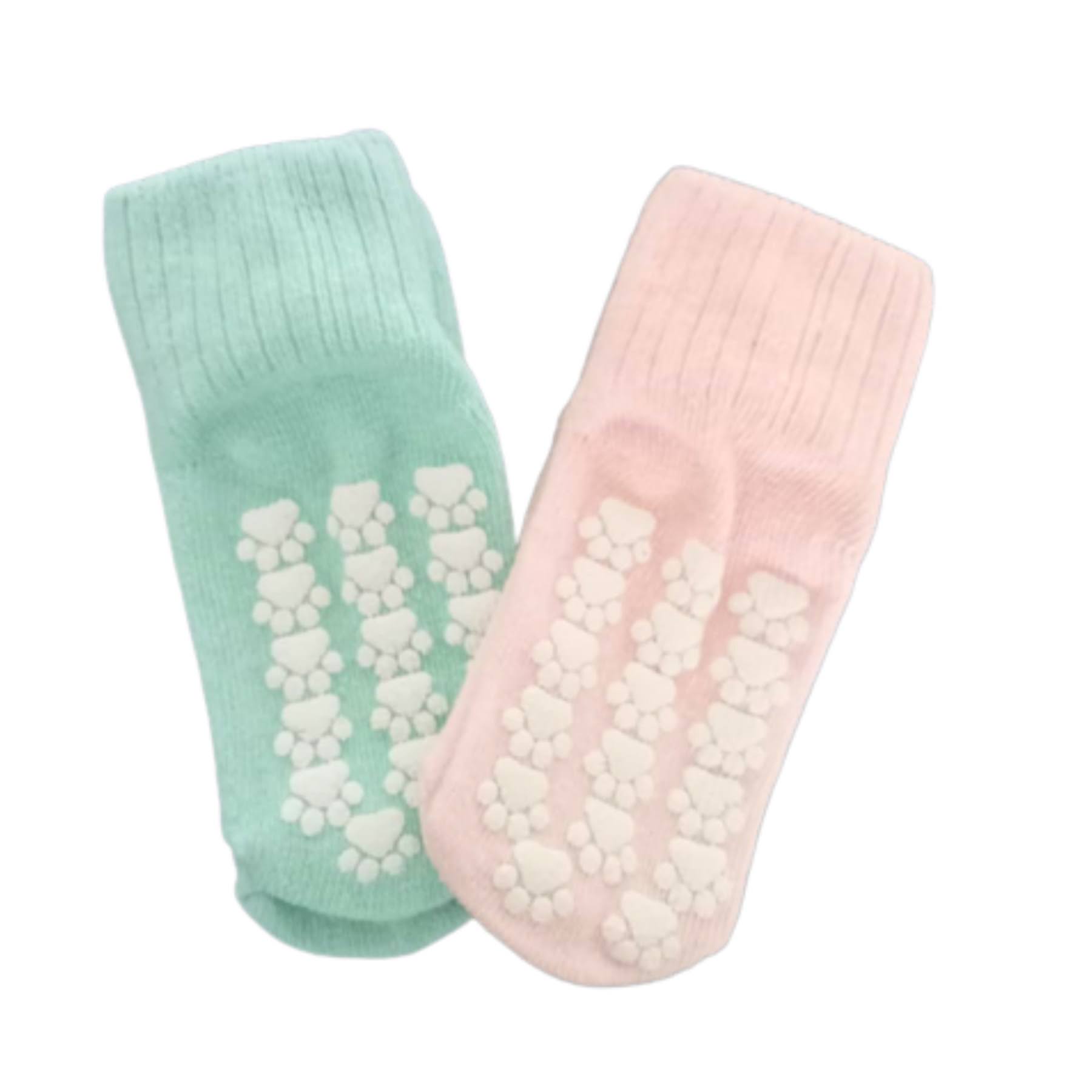 6 Calcetas Antiderrapantes Bebé 3 A 5 Meses Niñas Calcetín