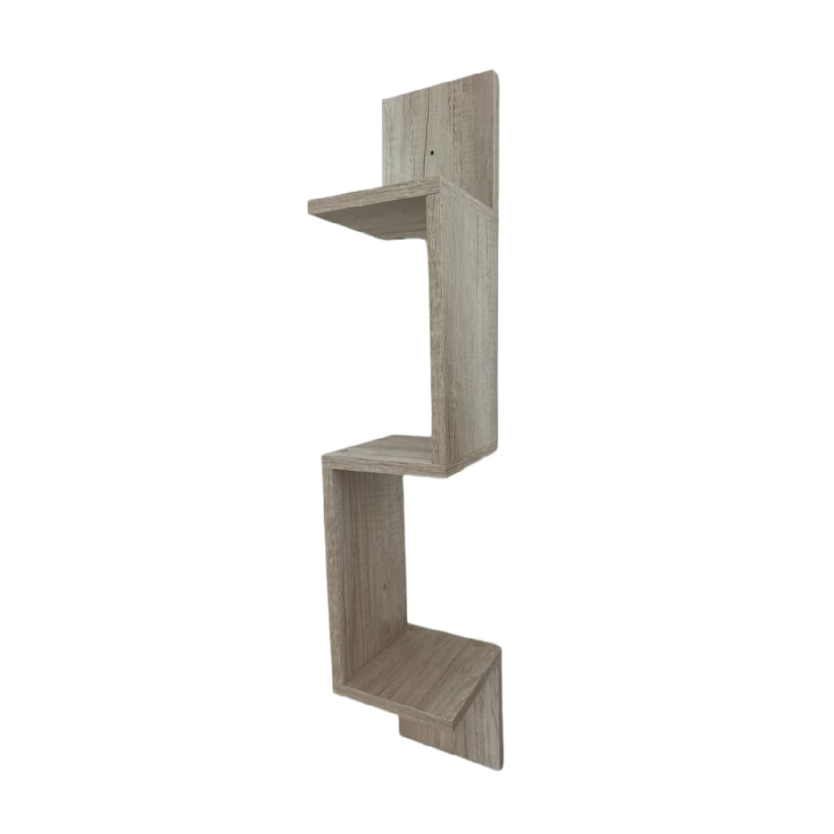 Repisa Esquinero Estante Flotante De Madera 3 Niveles 85x15 Toscana