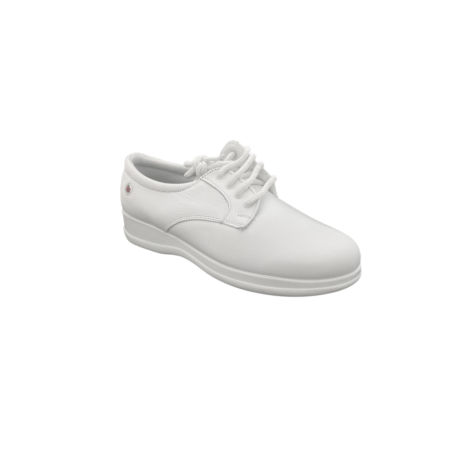 Calzado Zapato Dama Blanco Agujeta Confort Big Apple 920