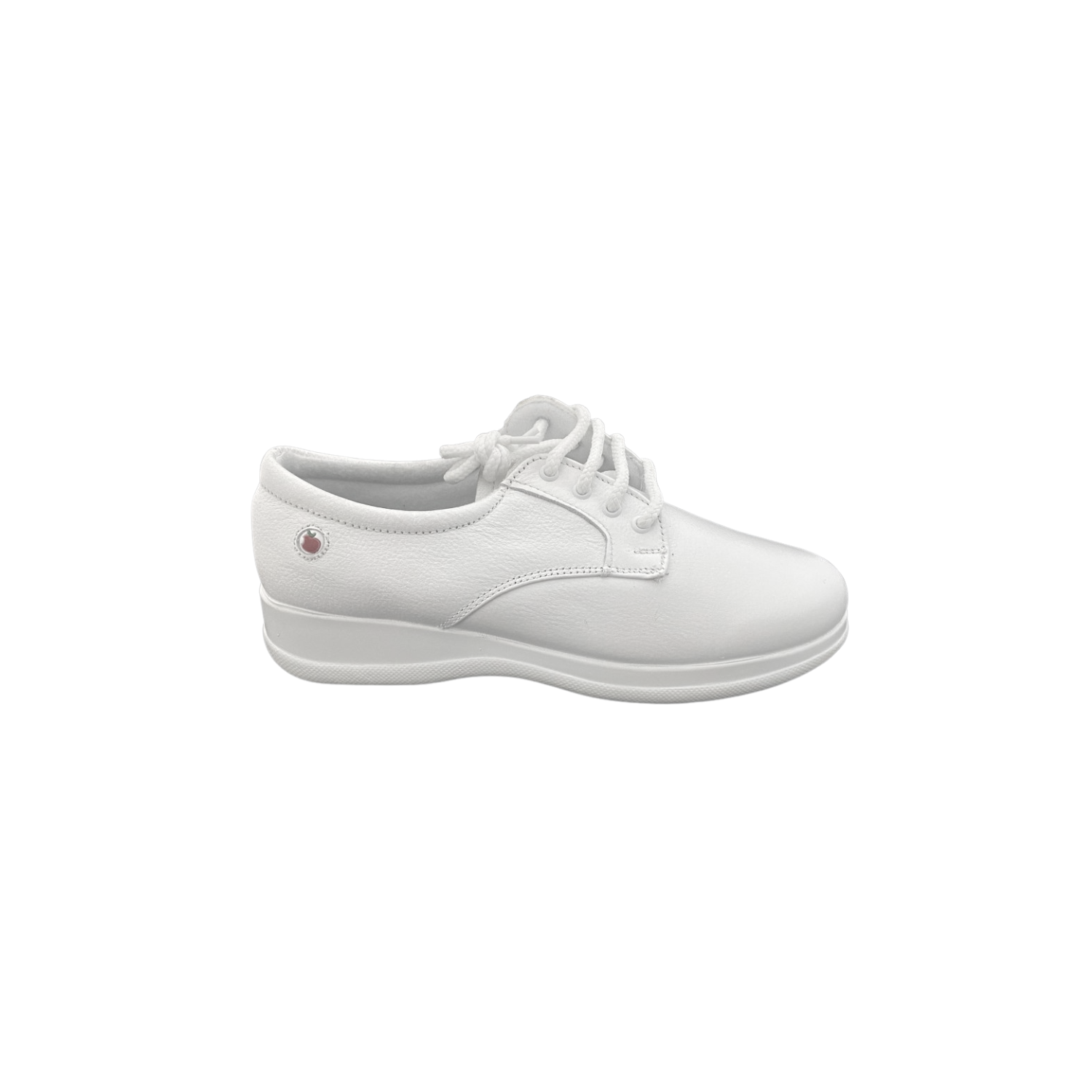 Calzado Zapato Dama Blanco Agujeta Confort Big Apple 920