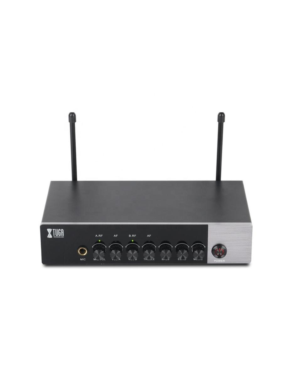 Microfonos Inalambricos Bluetooth Xtuga Lcd Uhf Uh-110 2PZAS