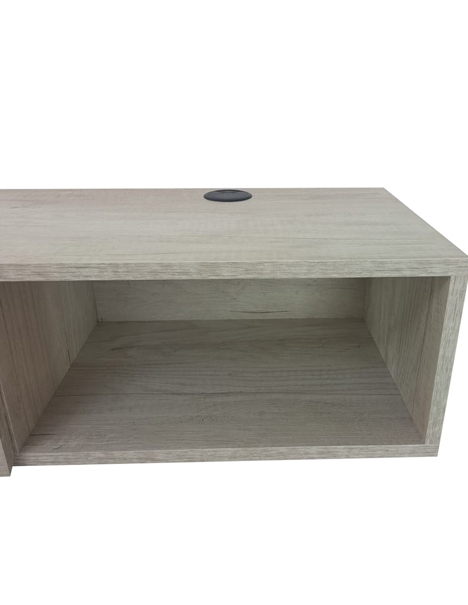 Repisa Flotante Moderna 1 puerta para equipos de TV 120 x 30 cm Toscana