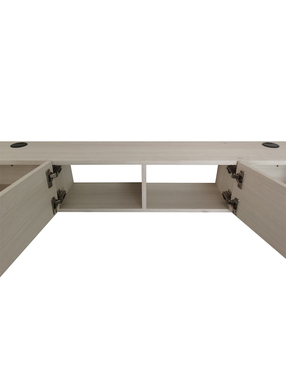 Repisa Flotante Moderna 2 puertas para equipos de TV Teka Artico