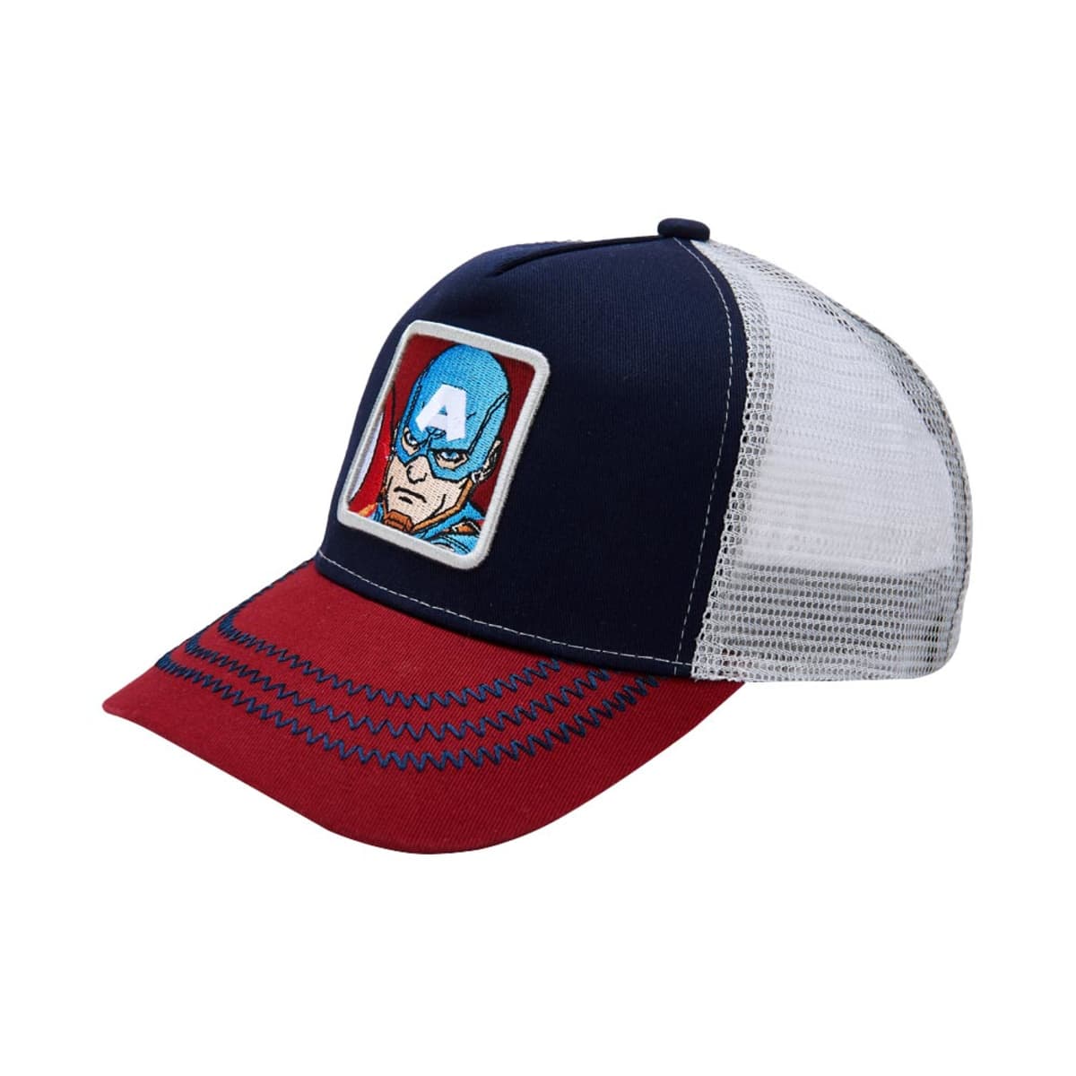Gorras con visera de Capitán América o Iron Man para hombres y adolescentes, multicolor, mod. 1057578
