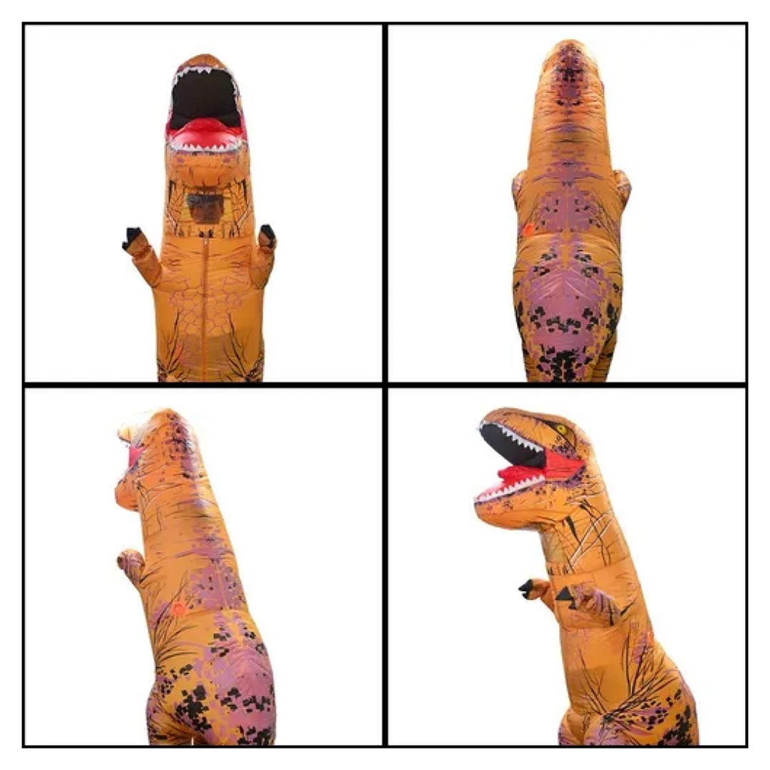 Disfraz Inflable De Dinosaurio Para Fiesta