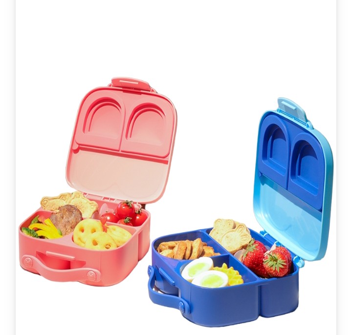 Lonchera Bento Bunny Conejo Divisiones Conejito Niños Rosa