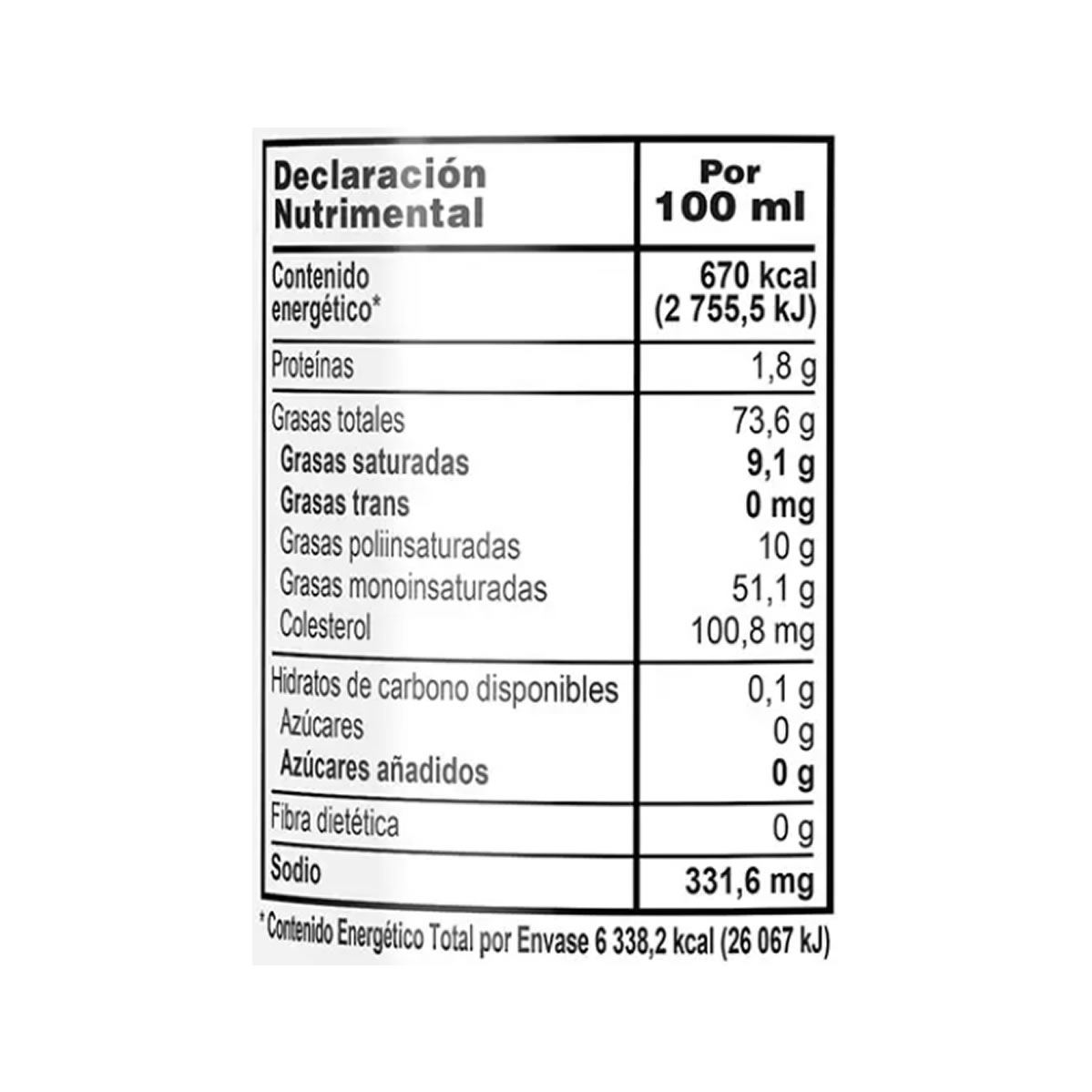 Mayonesa de Aguacate Chosen Foods 946 ml