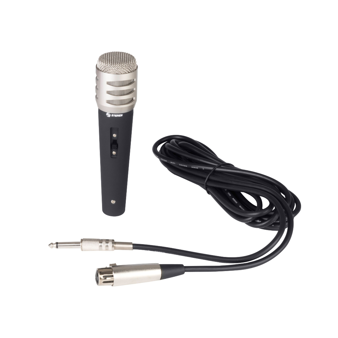 Micrófono De Cabeza Metálica Para Karaoke O Conferencias Incluye Cable