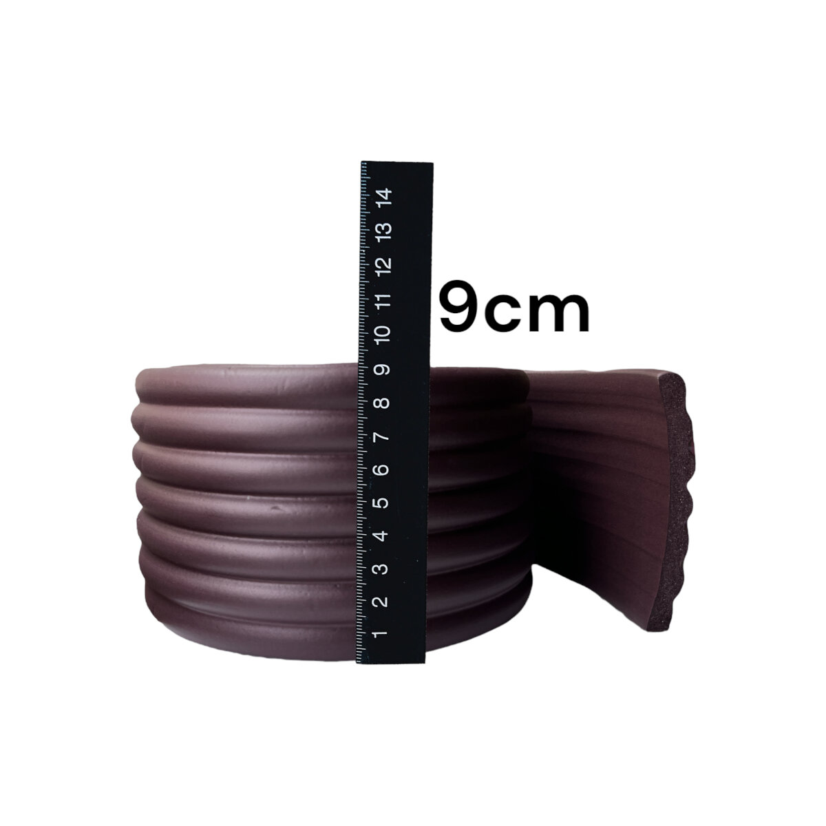 Rollo Cinta Protector de foamy para esquinas muebles Bordes 2mts largo