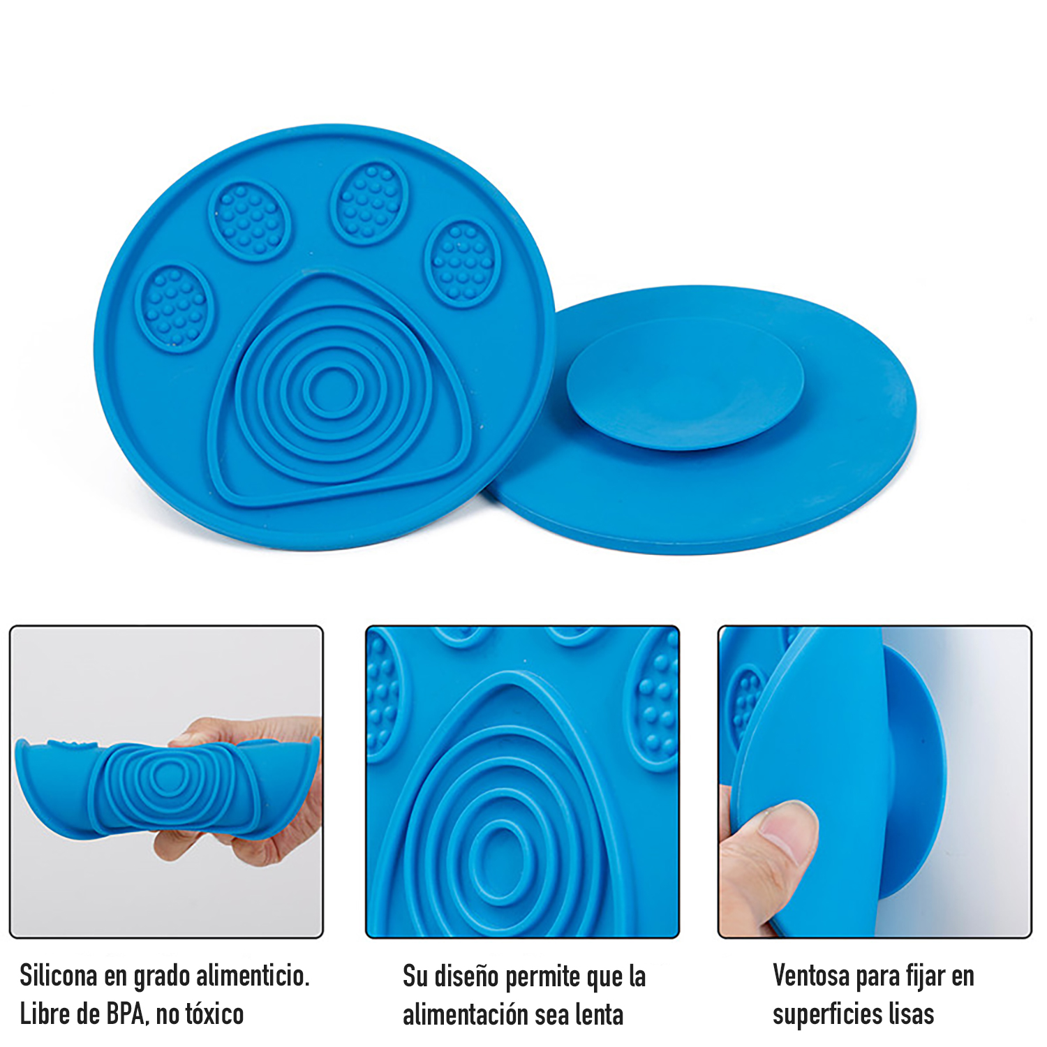 Toalla Para Perro Absorbente Y Tapete Para Crema De Maní 