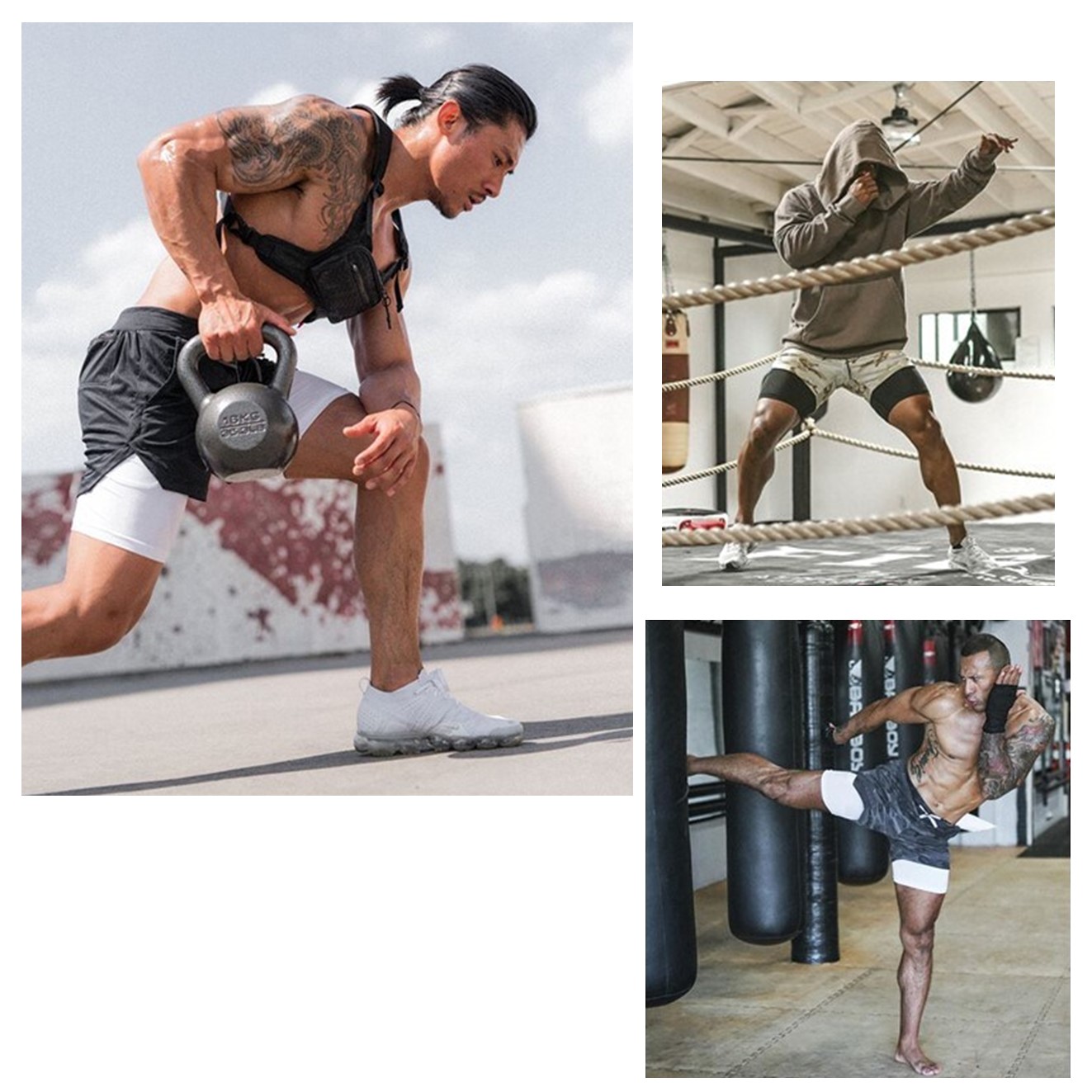 Short Deportivo Hombre Con Licra Integrada Calidad Premium 