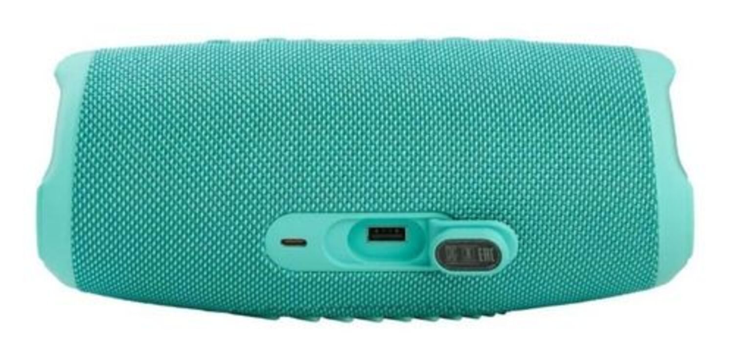 Bocina Jbl Charge 5 Portátil Con Bluetooth Color Turquesa