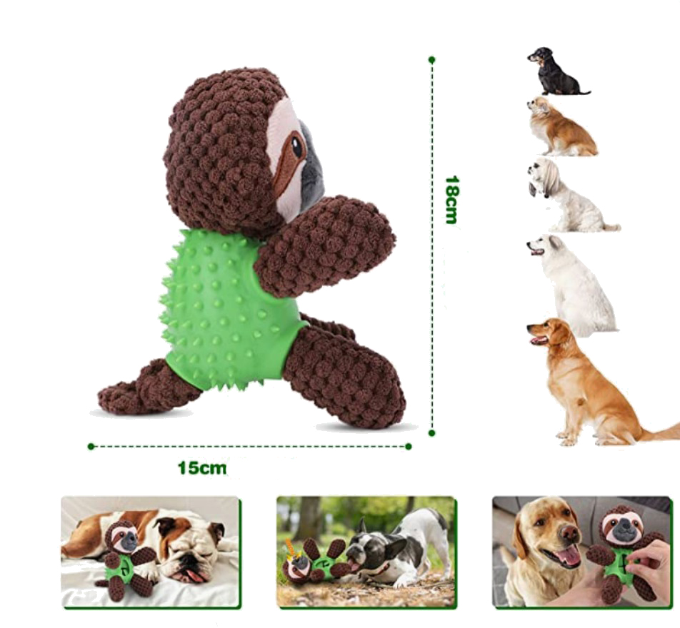 Juguete Para Perro con Depósito Para Premios Con Texturas, Juguete Interactivo para Mascota