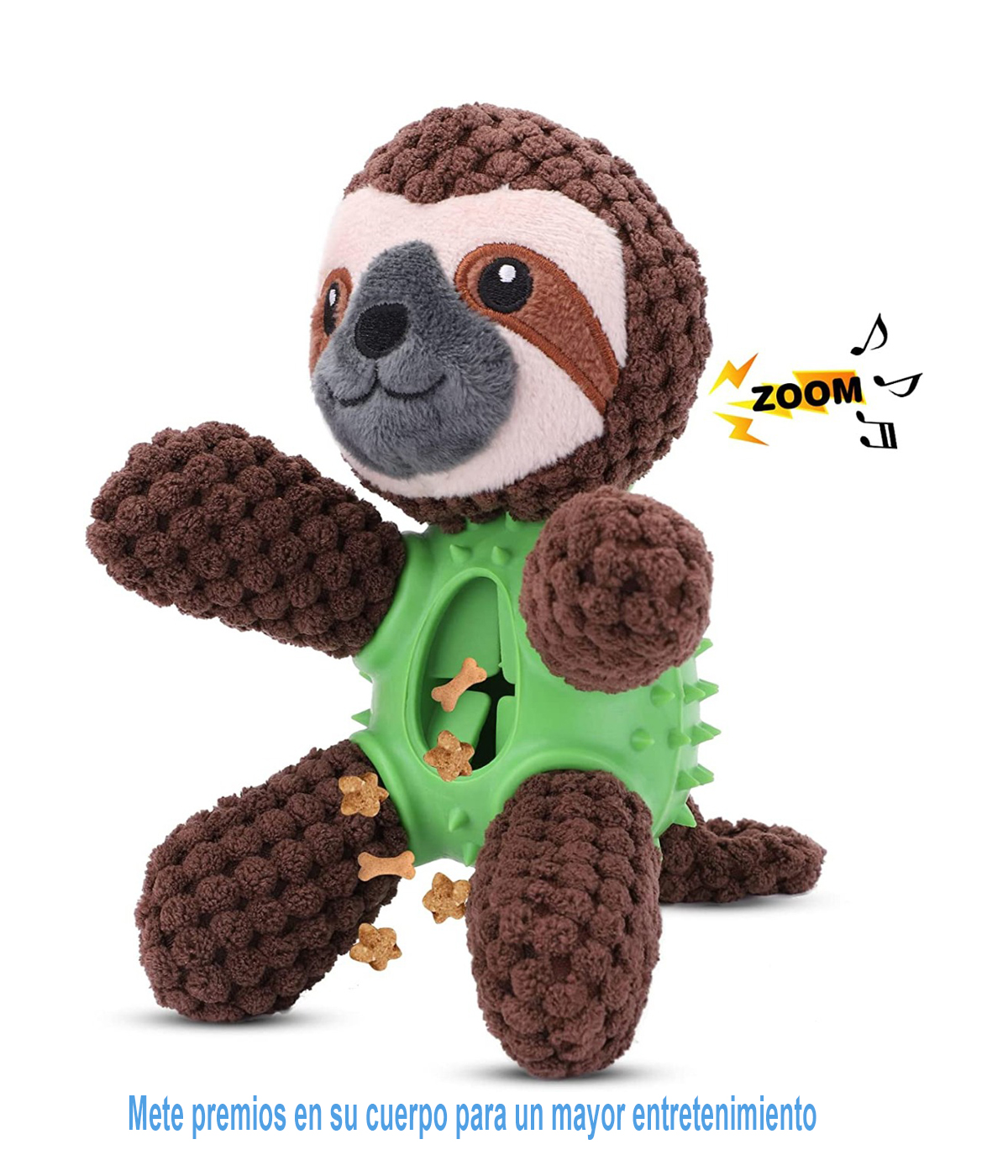 Juguete Para Perro con Depósito Para Premios Con Texturas, Juguete Interactivo para Mascota