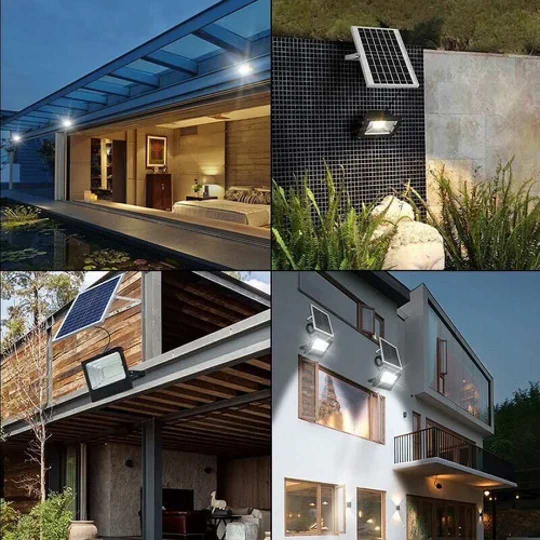 Lampara Solar 45w Detector De Movimiento 85 Super Leds