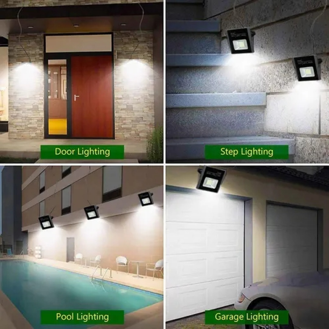 Lampara Solar 45w Detector De Movimiento 85 Super Leds