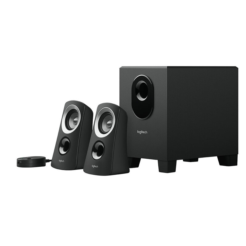 Logitech Bocinas con Subwoofer Z313, 2.1, 50W RMS, Negro