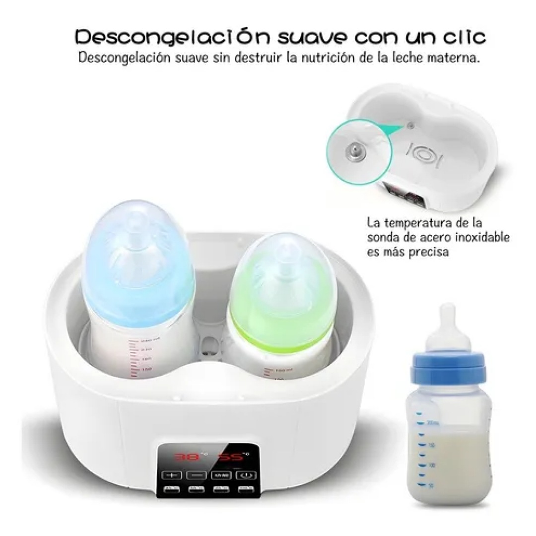 Esterilizador De Biberones Calentador Con Pantalla+accesorio
